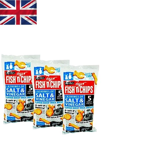Burtons pack fish chips - 15-pack,