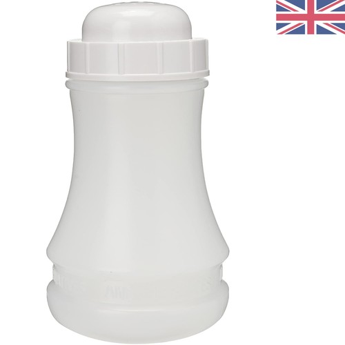 Elegant white plastic salt - elegant,