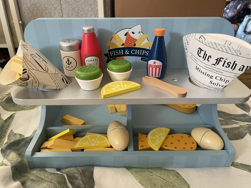 Fish and chip - and, toy