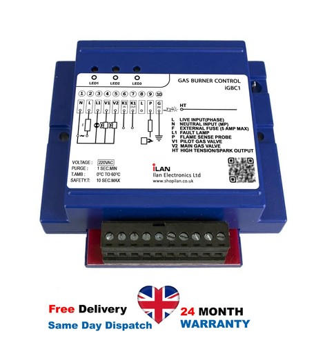 Gas burner spark ignition - spark,