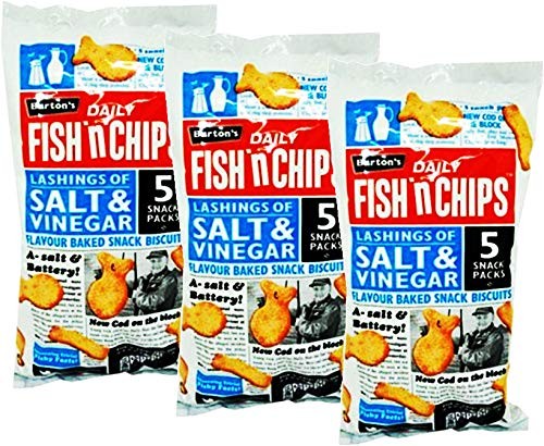 Burtons fish chips salt - fish, 'n'