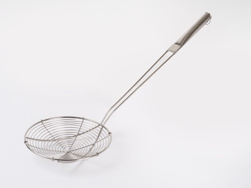 Round spider skimmer stainless - round,